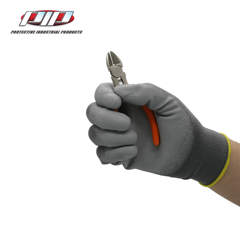 PIP PMX-33-G125經濟款灰色PU涂層勞保手套圖片4