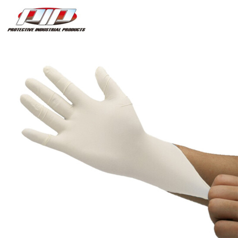 PIP 62-322PF白色無粉一次性乳膠手套圖片3