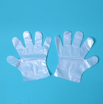 中藍(lán)LT/C65一次性使用聚乙烯檢查手套圖片2