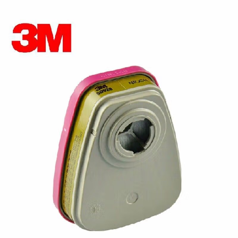 3M60928濾毒盒防放射性碘或溴甲烷顆粒物濾盒圖片3
