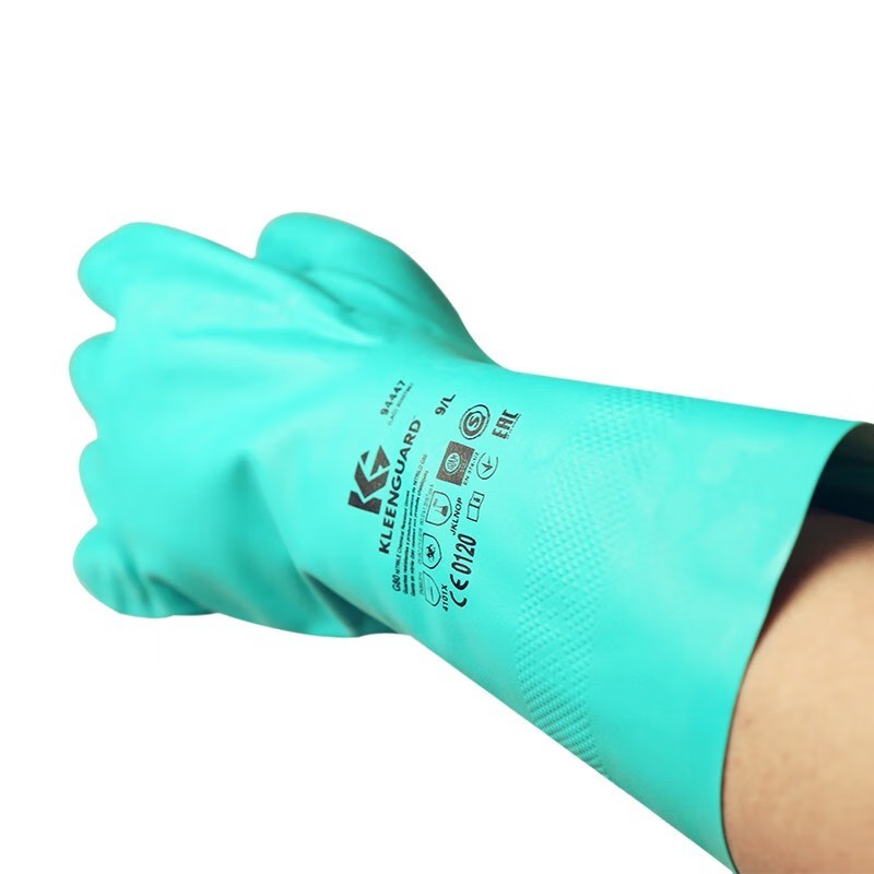 金佰利94446B G80綠色丁腈防化手套M圖片3 金佰利94446B G80綠色丁腈防化手套M圖片3