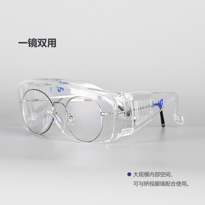 呼享HU116AF訪客用防沖擊防霧眼鏡圖片1