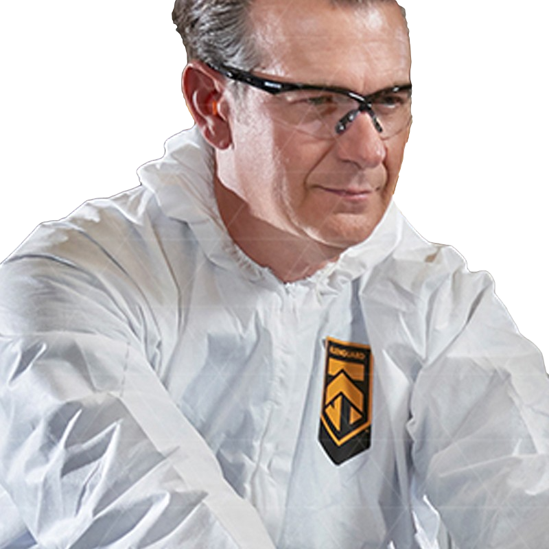 金佰利98804 KLEENGUARD A36白色連體防護服XXL圖片2