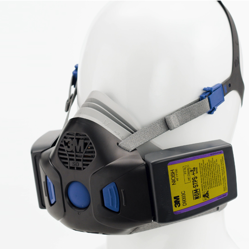 3M HF-801SD硅膠半面罩帶揚聲器振動膜防毒面具Secure Click小號面罩圖片3 3M HF-801SD硅膠半面罩帶揚聲器振動膜防毒面具Secure Click小號面罩圖片3