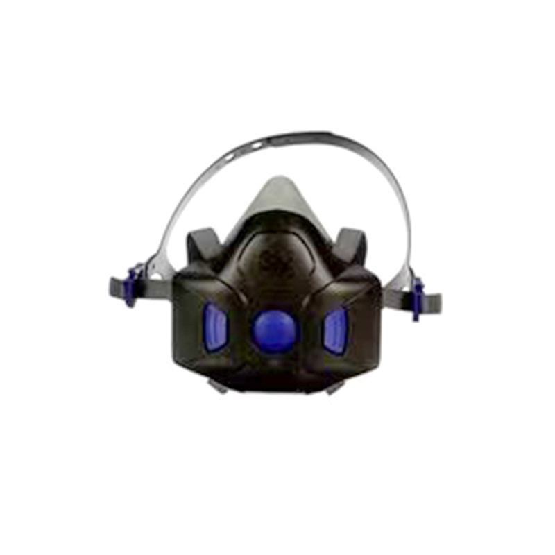 3M HF-801硅膠半面罩防毒面具小號Secure Click面罩本體圖片1