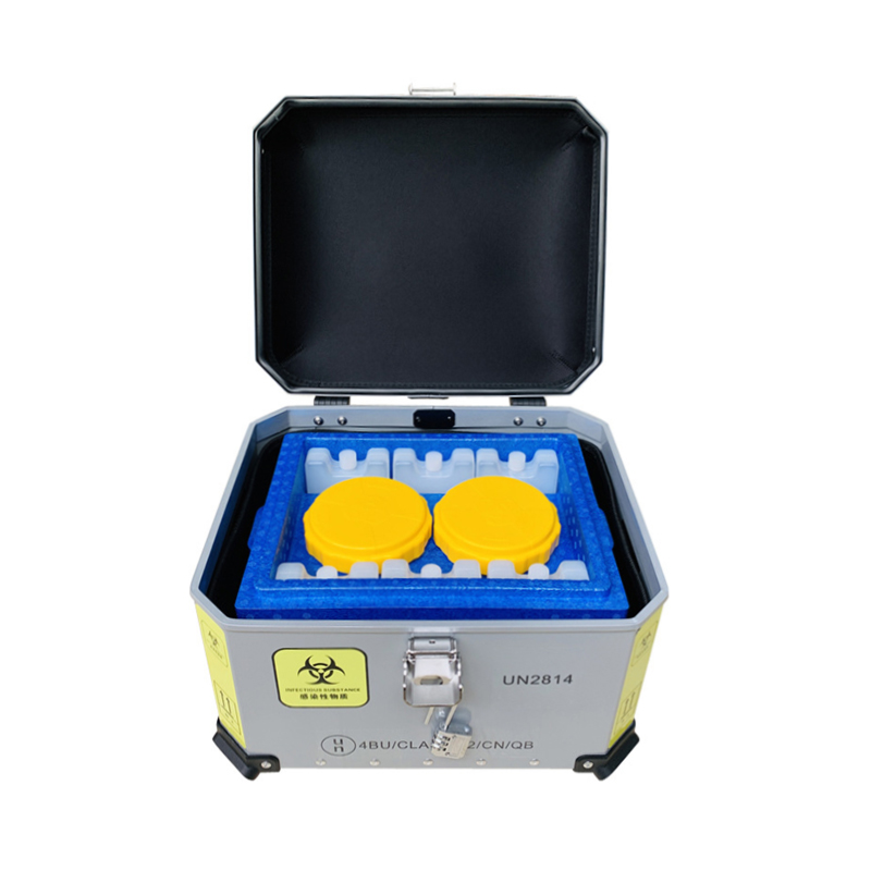 A類鋁制生物安全運輸箱UN2814鋁合金送檢運輸箱DH1105圖片1