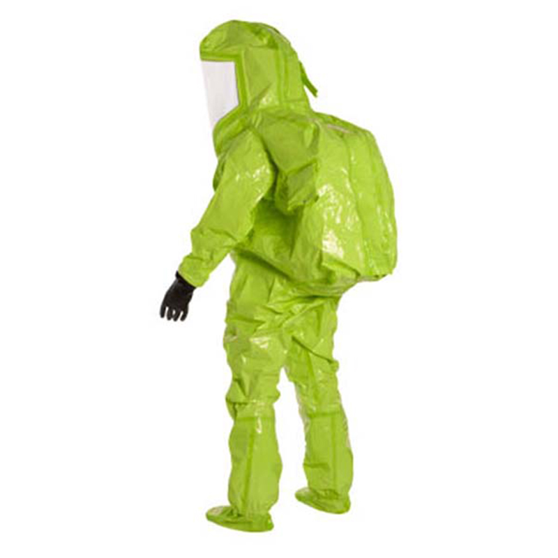 Dupont杜邦Tychem10000 TK555T LY全封閉重型氣體致密型A級化學防護服圖片3