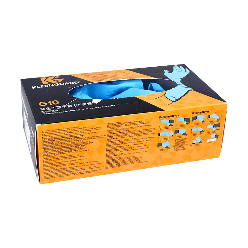 金佰利55423 KleenGuard G10藍色一次性丁腈手套L圖片4