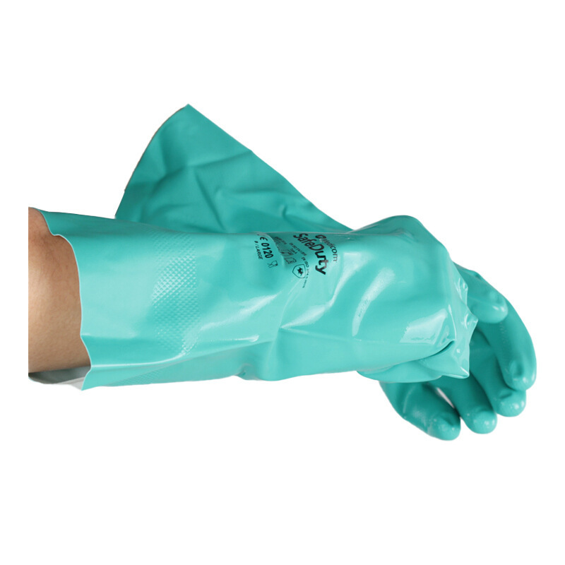 麥迪康1159C防水防滑耐磨丁腈防化手套8圖片2