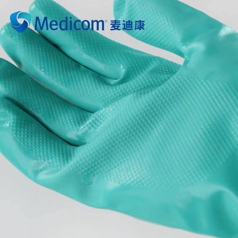 麥迪康1159D防水防滑耐磨丁腈防化手套9圖片3 麥迪康1159D防水防滑耐磨丁腈防化手套9圖片3