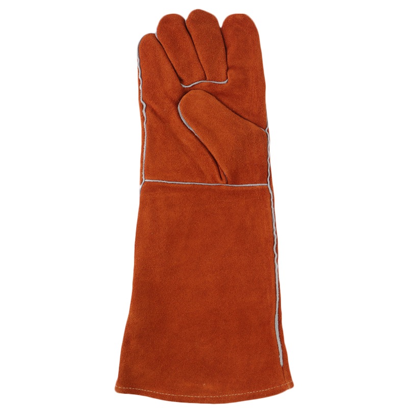 友盟AP-2056咖啡色加長電焊手套圖片3