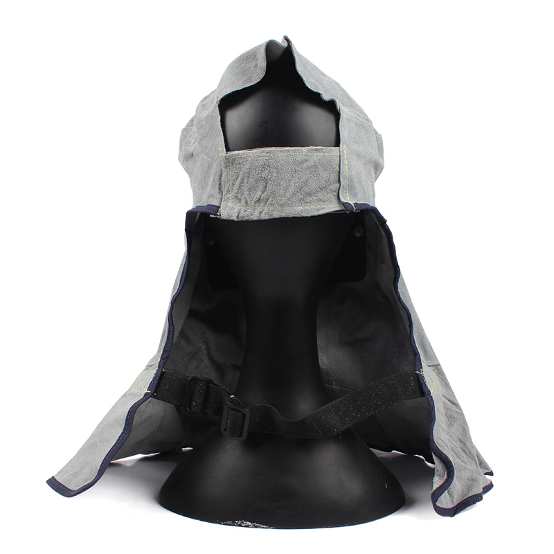 友盟AP-3002牛二層皮電焊頭罩圖片2