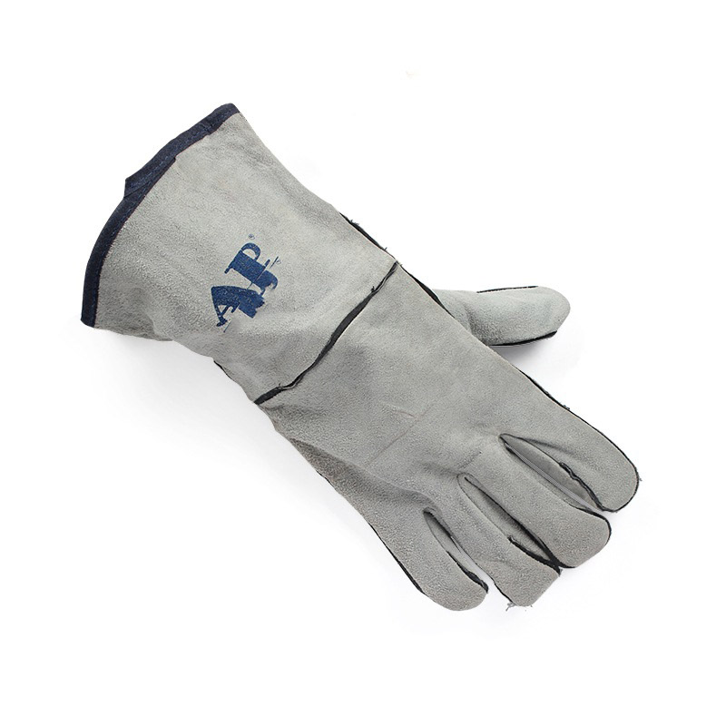 友盟AP-2113牛二層皮電焊手套圖片1