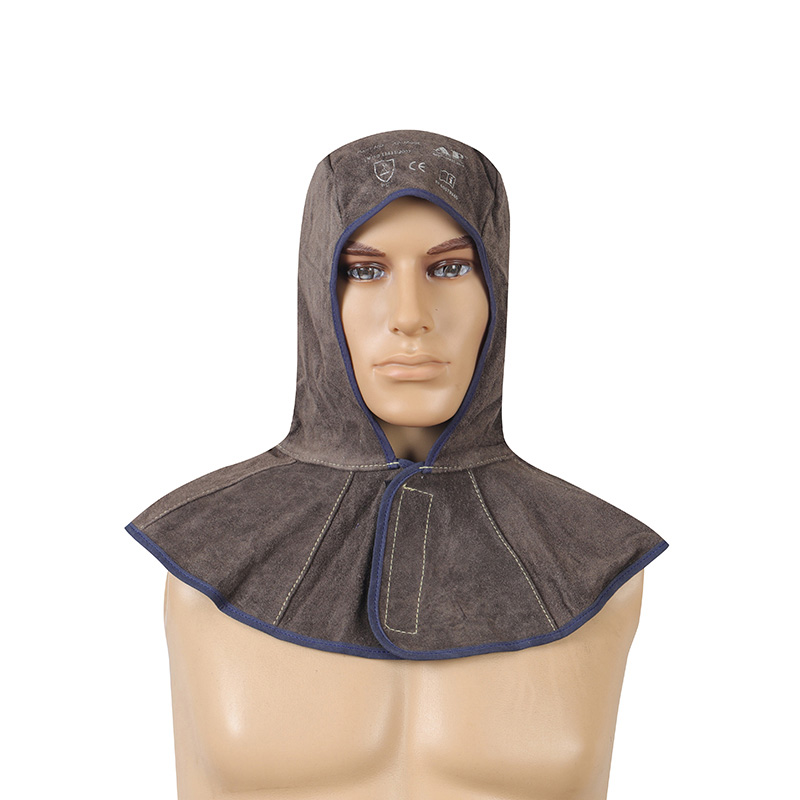 友盟AP-3000C炭啡色皮全護式焊帽圖片1