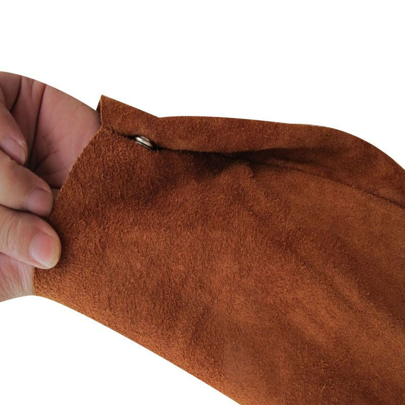 友盟AP-3080咖啡色牛二層皮阻燃焊工服圖片5