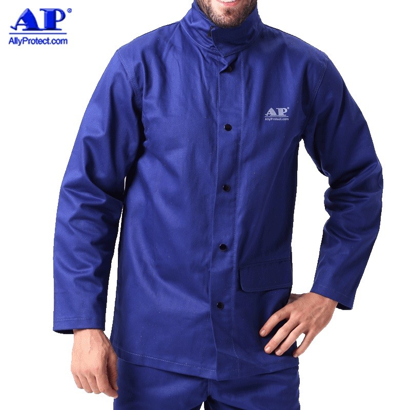 友盟AP-6830藍(lán)色防火阻燃工作服圖片2