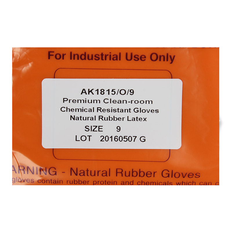霍尼韋爾巴固AK1815/O/8潔凈室無襯防化橡膠手套圖片4