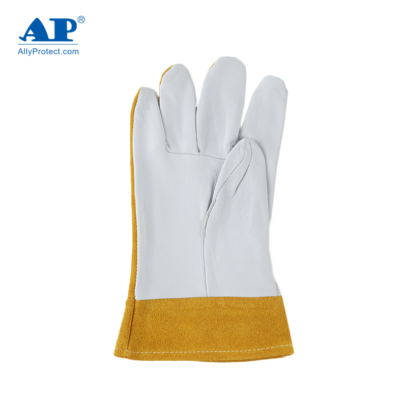 友盟AP-1188防火隔熱羊青皮電焊手套圖片3 友盟AP-1188防火隔熱羊青皮電焊手套圖片3