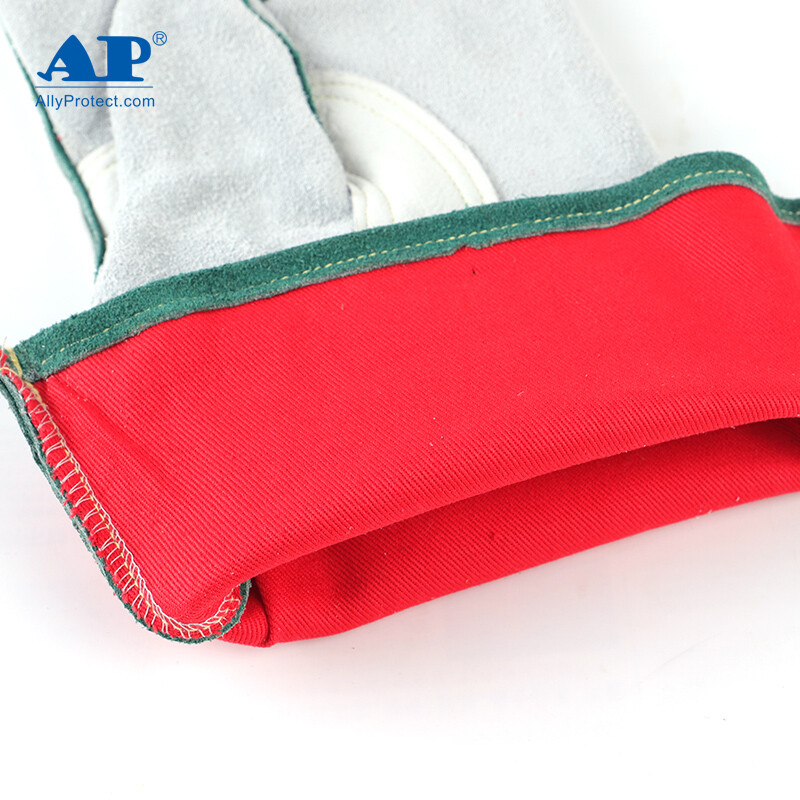 友盟AP-2655防火隔熱野牛青皮電焊手套圖片4