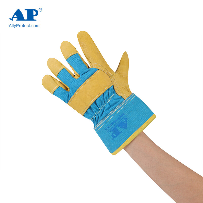 友盟AP-2502牛青皮耐低溫手套圖片3