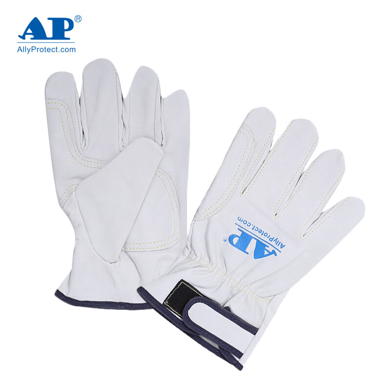 友盟AP-1400牛青皮勞保手套圖片1