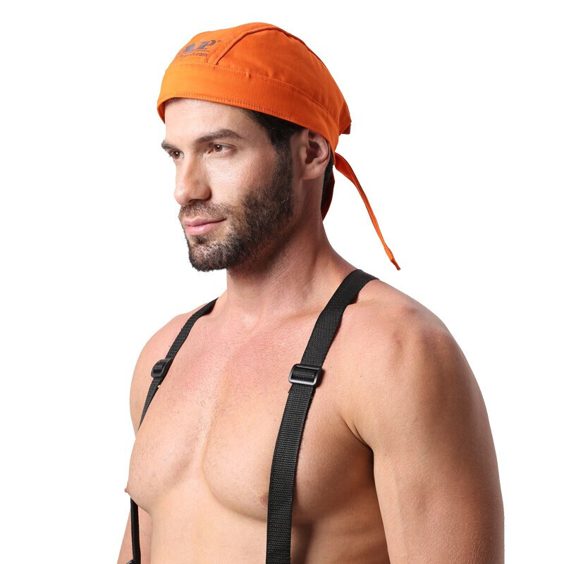 友盟AP-6710橙紅色阻燃布焊帽圖片1