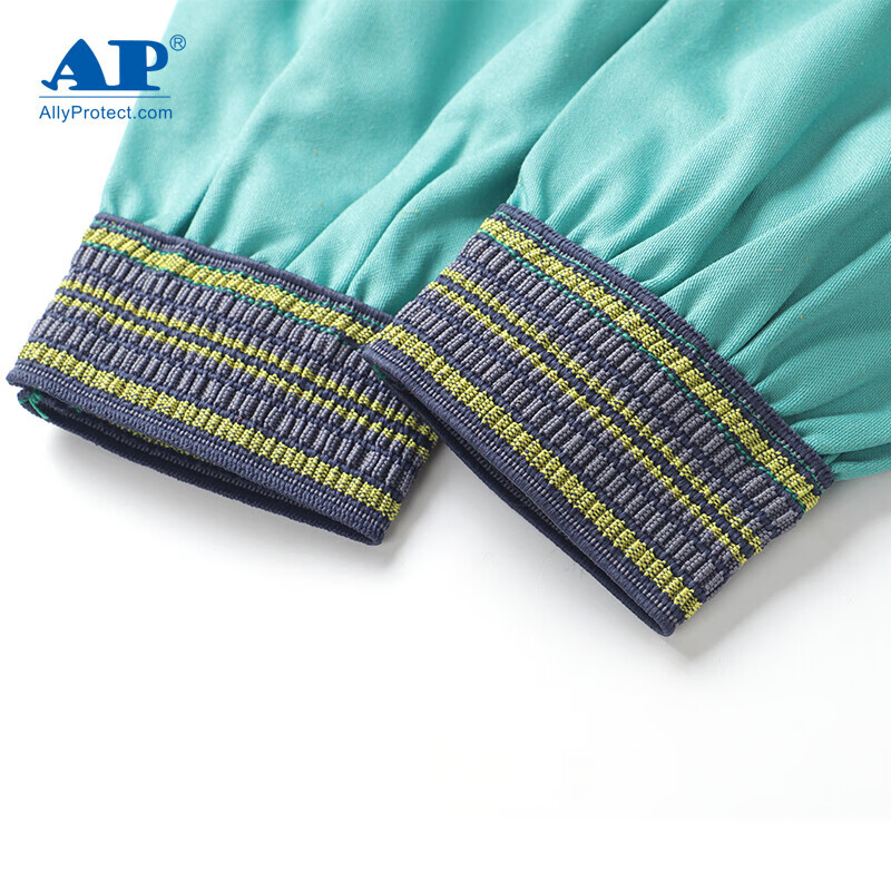 友盟AP-9104綠色防火布配彈力橡筋套袖圖片2 友盟AP-9104綠色防火布配彈力橡筋套袖圖片2