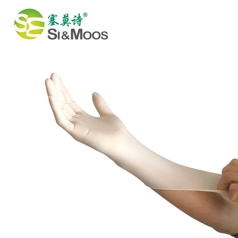 塞莫詩LM903MW一次性醫(yī)用橡膠檢查手套圖片1