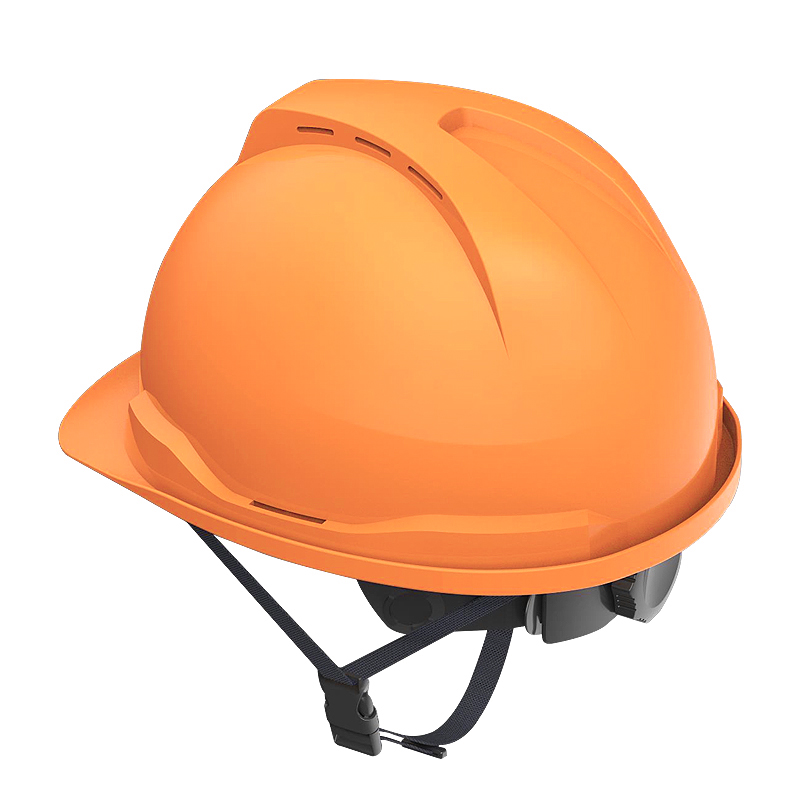 Honeywell霍尼韋爾Y99RAP103S Y99S系列ABS帶通風孔四點快插下頦帶橙色安全帽圖片1