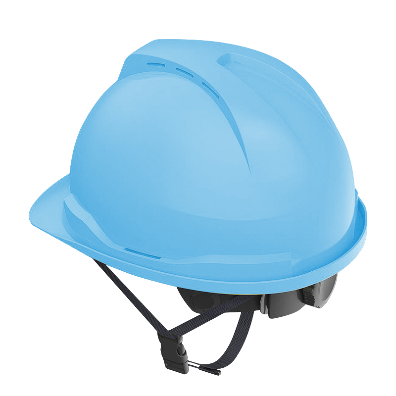 Honeywell霍尼韋爾Y99RNP107S Y99S系列ABS不帶通風孔四輪快插下頦帶藍色安全帽圖片1