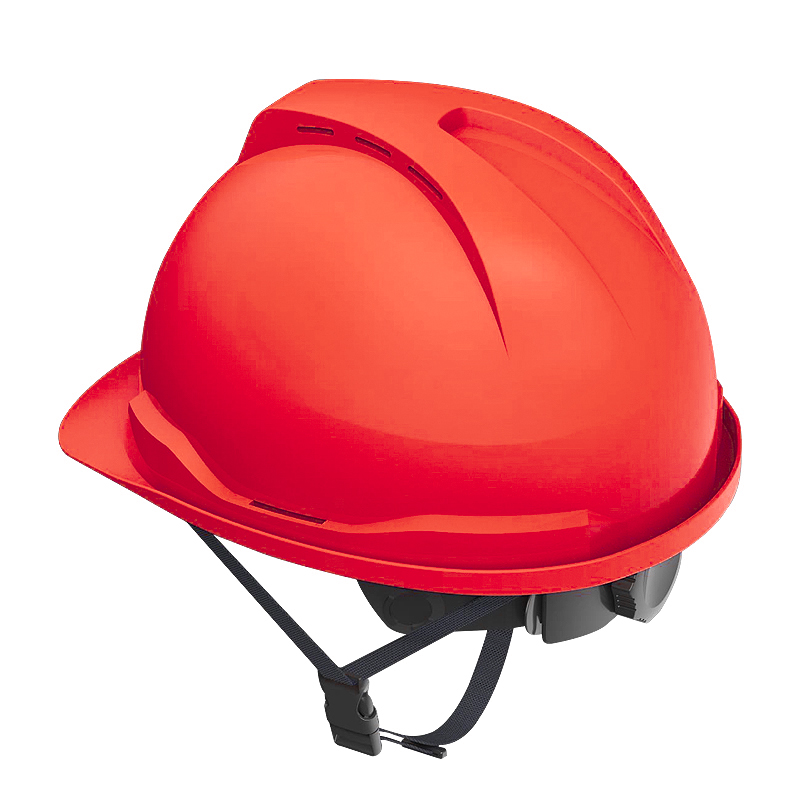 Honeywell霍尼韋爾Y99RNP115S Y99S系列ABS不帶通風(fēng)孔四輪快插下頦帶紅色安全帽圖片1