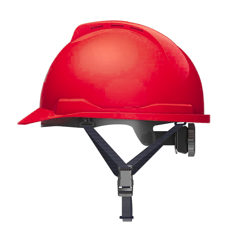 Honeywell霍尼韋爾Y99RNP115S Y99S系列ABS不帶通風(fēng)孔四輪快插下頦帶紅色安全帽圖片2