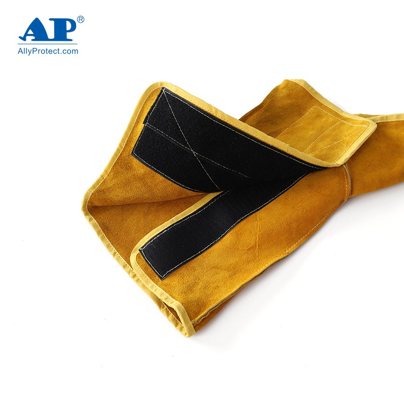 友盟AP-002金黃色牛二層皮腳蓋圖片4