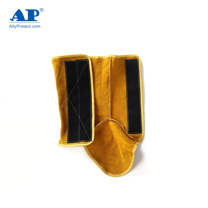 友盟AP-002金黃色牛二層皮腳蓋圖片3