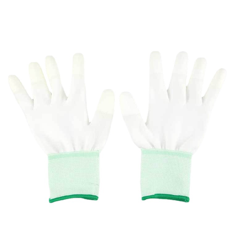 漢盾HD-GP5014 PU涂指滌綸勞保手套圖片4 漢盾HD-GP5014 PU涂指滌綸勞保手套圖片4