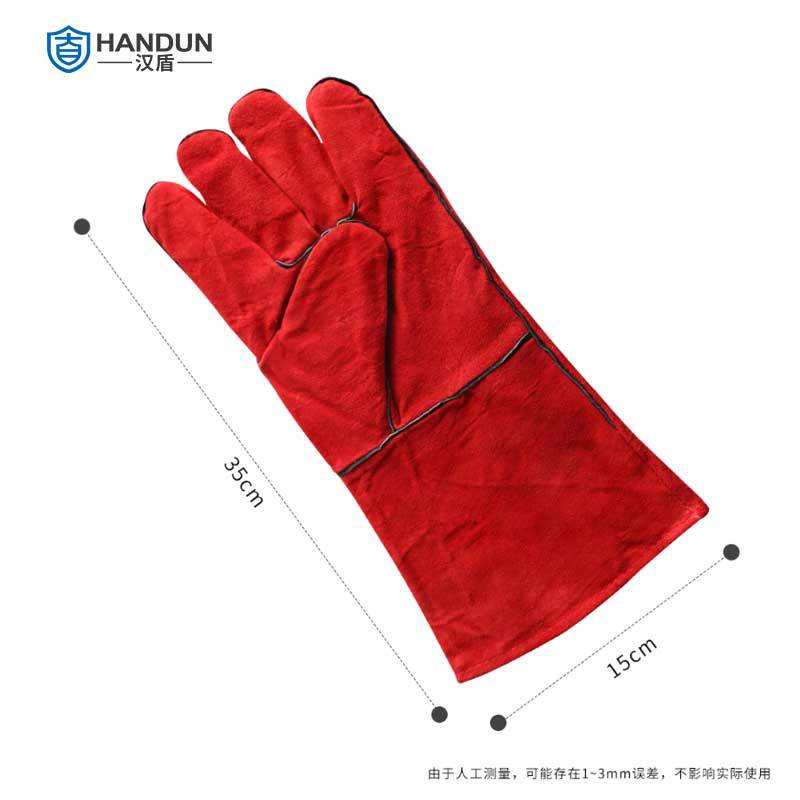 漢盾HD-DR2023加強牛皮耐磨耐高溫電焊手套圖片3 漢盾HD-DR2023加強牛皮耐磨耐高溫電焊手套圖片3