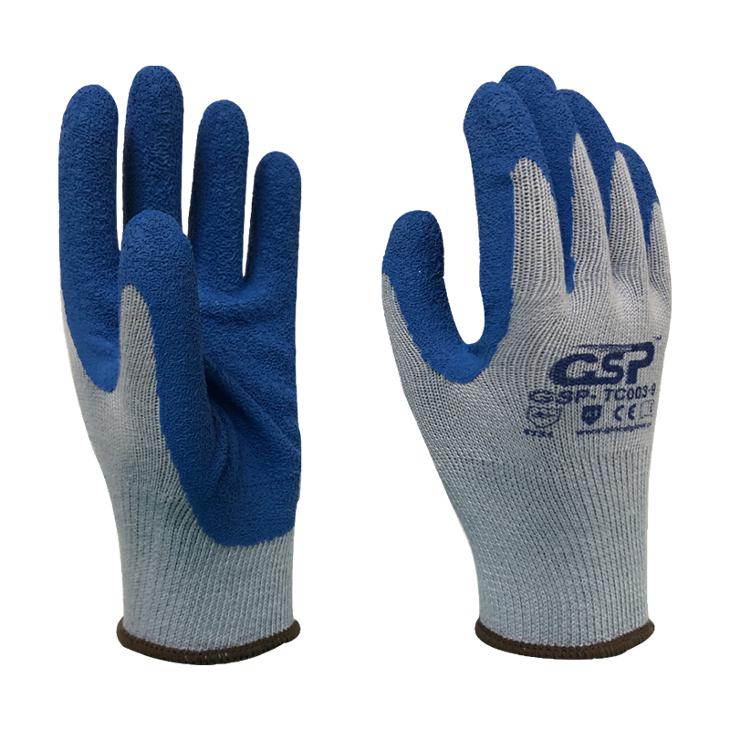 康思曼TC003通用型乳膠起皺涂層手套圖片1