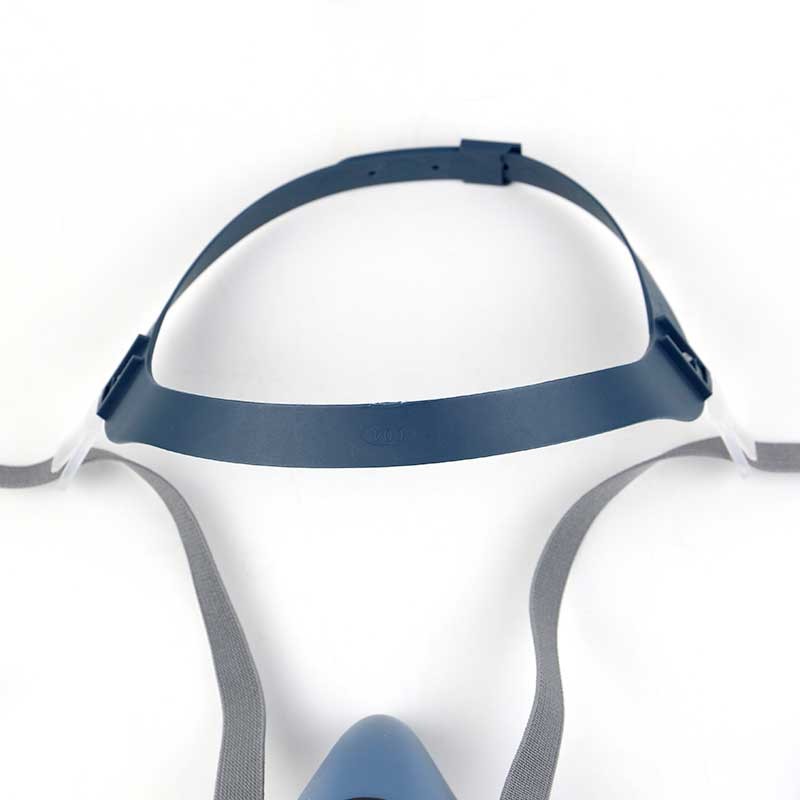 漢盾HD-FB7702硅膠雙濾盒半面罩防毒面具圖片3