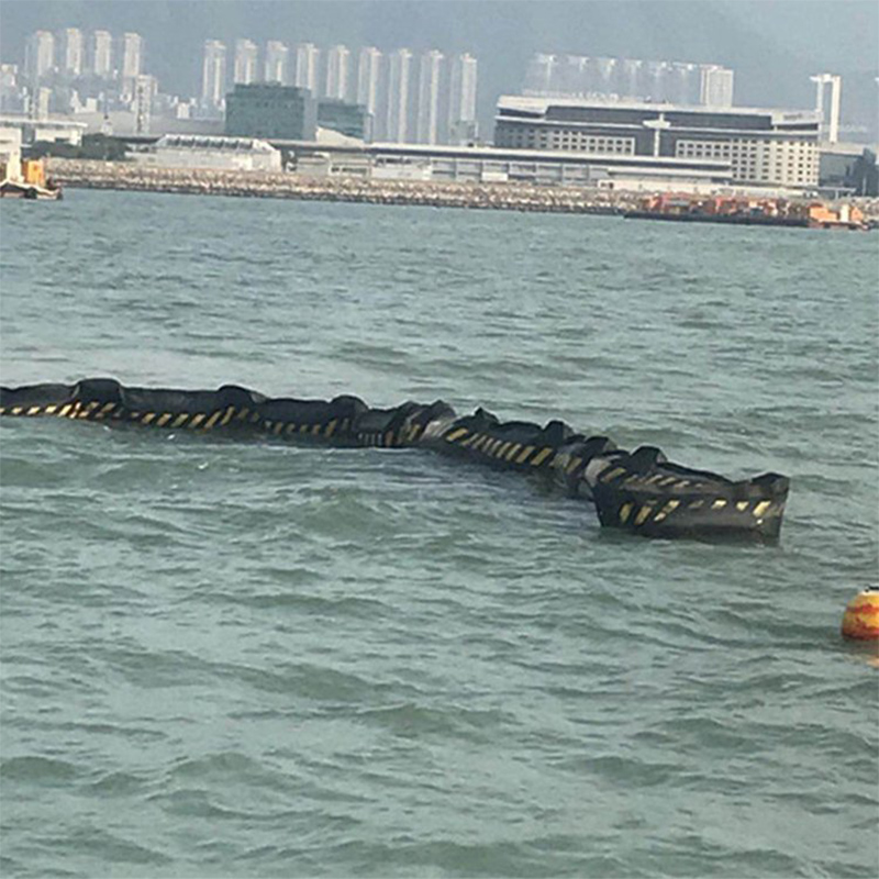 新絡(luò)WQJ1500充氣式橡膠圍油欄圖片1