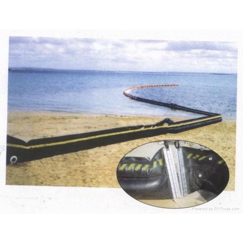 新絡WQV600T灘岸型充氣充水式圍油欄圖片1