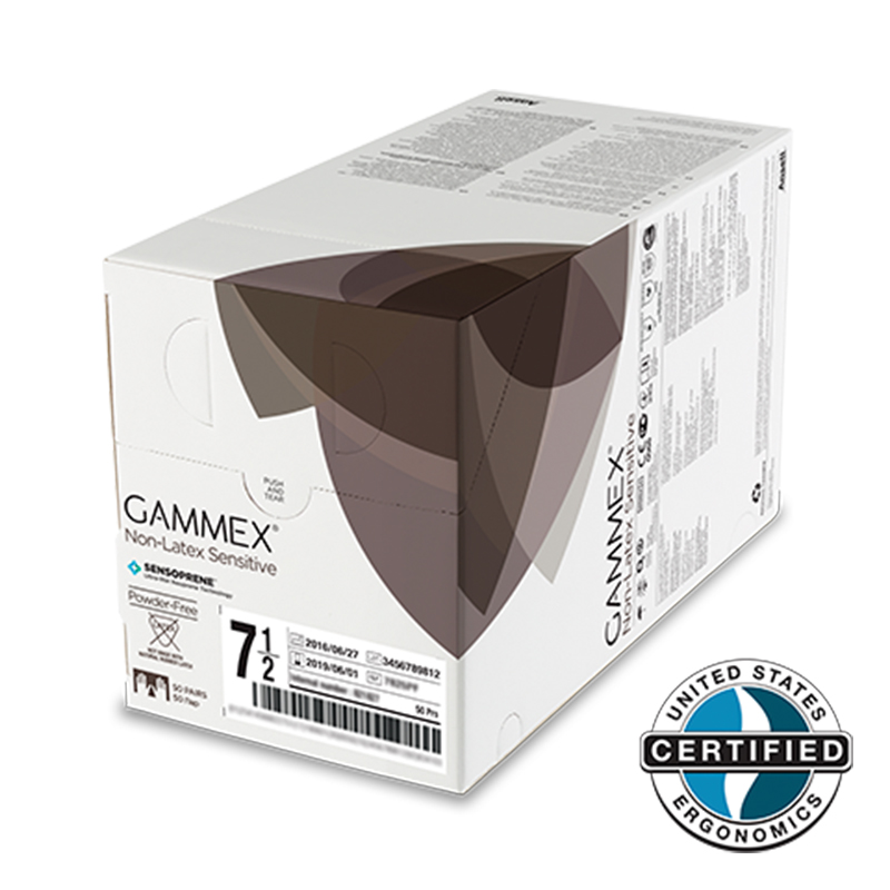 安思爾GAMMEX 340007065氯丁橡膠外科手套圖片1