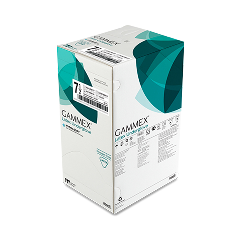 安思爾GAMMEX 330048055無粉乳膠外科手套圖片2