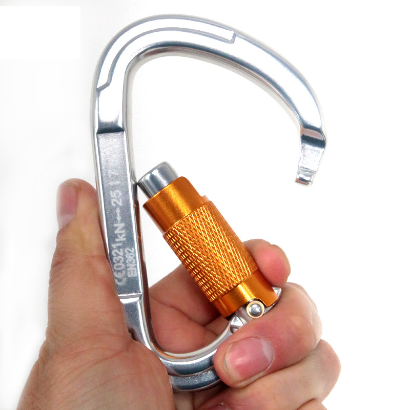 速降安全主鎖D型自動鎖圖片1 速降安全主鎖D型自動鎖圖片1