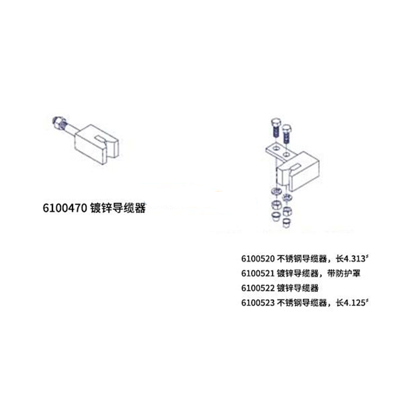 3M 6100470鍍鋅導(dǎo)纜器圖片1