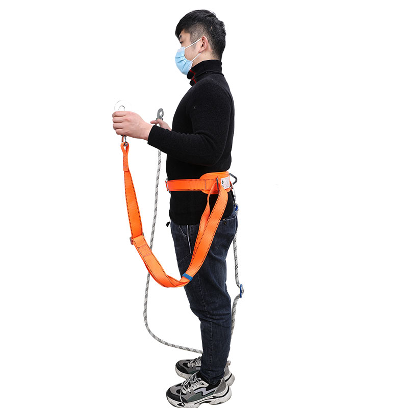 宏建單腰式雙鉤電工安全帶圖片5