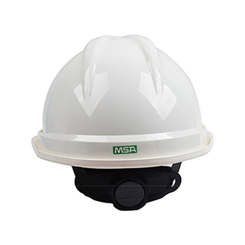 梅思安V-Gard500 10167222 白色ABS豪華型有孔安全帽圖片2