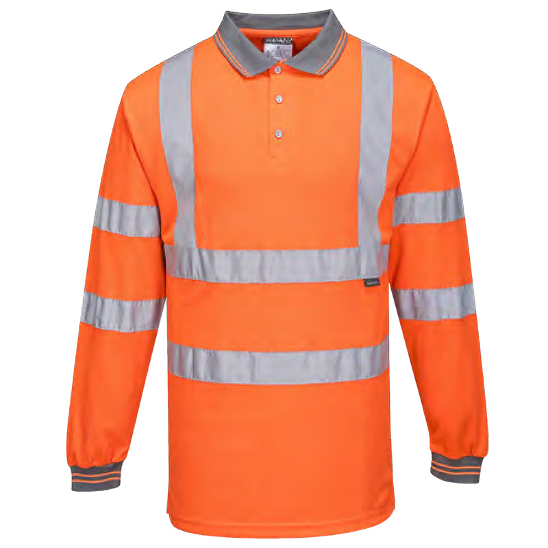 波偉斯特Portwest S277高可視長袖POLO衫圖片1 波偉斯特Portwest S277高可視長袖POLO衫圖片1