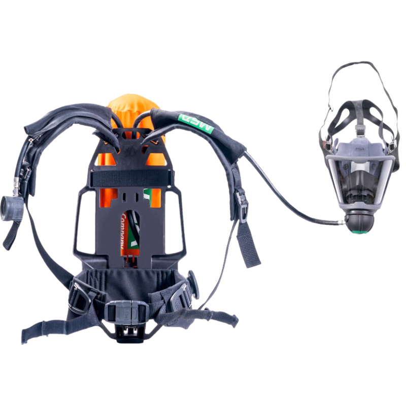 MSA梅思安10241908正壓式空氣呼吸器6.8L有表瓶閥大號面罩體AX2300圖片1