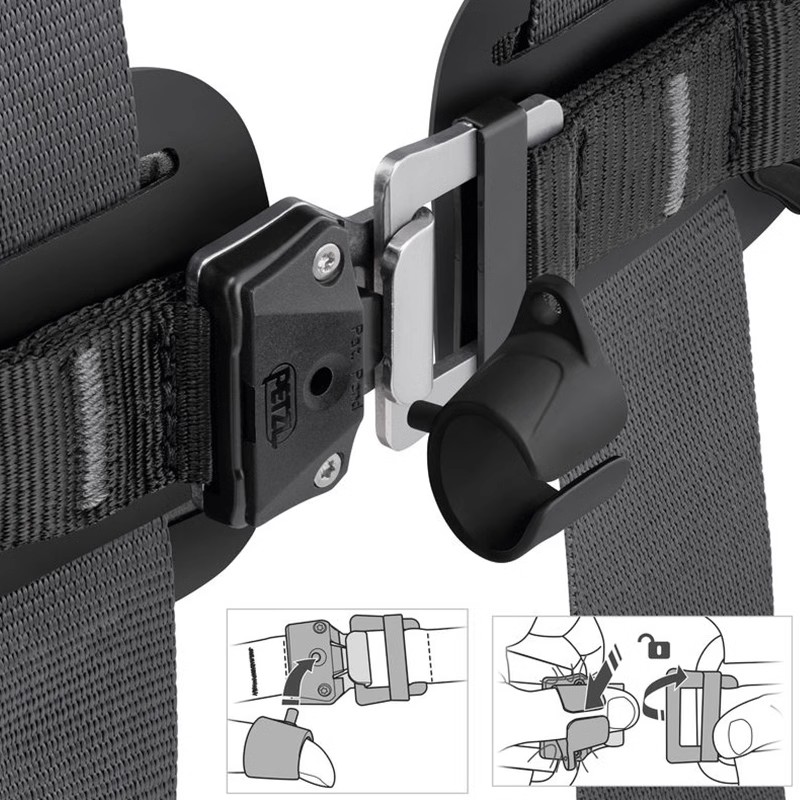 PETZL攀索SWAN EASYFIT STEEL五點式高空安全帶C062AA00圖片2 PETZL攀索SWAN EASYFIT STEEL五點式高空安全帶C062AA00圖片2