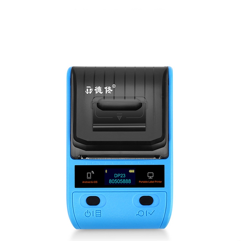 DTPrinter德佟DP23便攜藍牙熱敏不干膠條碼機圖片1